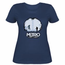 Женская футболка METRO last light atr - PrintSalon