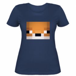 Женская футболка Minecraft Minimalist - PrintSalon