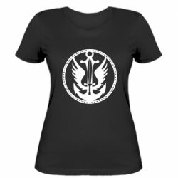 Женская футболка Морская Пехота