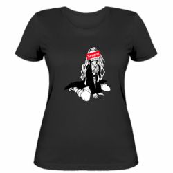 Женская футболка Недзуко - сенпай - PrintSalon