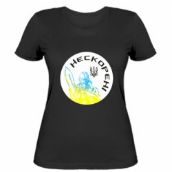 Женская футболка Нескорені - PrintSalon