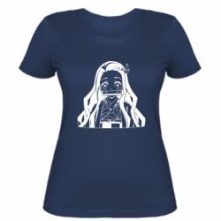 Женская футболка Незуко - PrintSalon