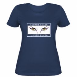 Женская футболка Orochimaru's eyes - PrintSalon