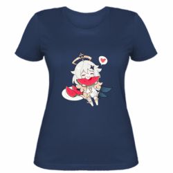 Жіноча футболка Паймон з кавуном - PrintSalon