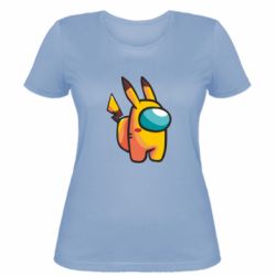 Жіноча футболка Pikachu Among Us - PrintSalon