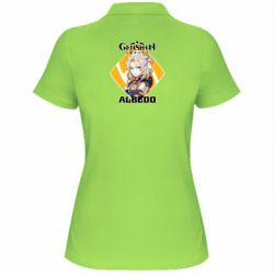 Жіноче поло Albedo Genshin Impact - PrintSalon
