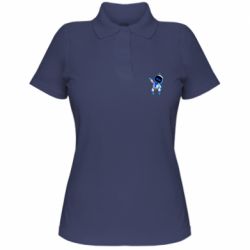 Женское поло Astrobot - PrintSalon