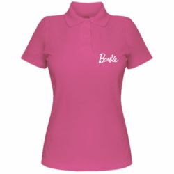 Женское поло Барби Лого - PrintSalon