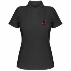 Женское поло Darth Maul Japanese mask - PrintSalon