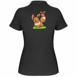 Жіноче поло Eevee with Hoppip - PrintSalon