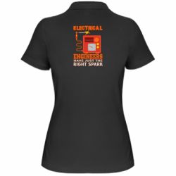 Женское поло Electrical Engineer - PrintSalon