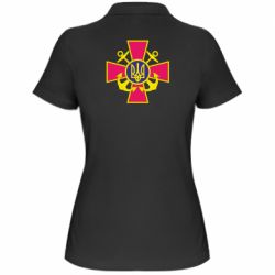 Женская футболка поло Эмблема ВМСУ - PrintSalon