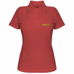 Женское поло Fake taxi logo 2 - PrintSalon