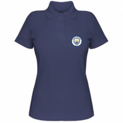 Женское поло FC Manchester City Logo - PrintSalon