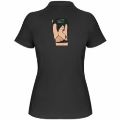 Женское поло Gentleman Is Simply A Patient Wolf - PrintSalon