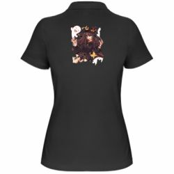 Жіноче поло Halloween Impact Hu Tao - PrintSalon