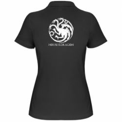 Жіноче поло House Of The Dragon Logo - PrintSalon