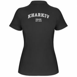 Женское поло KHARKIV - PrintSalon