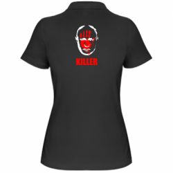 Женская футболка поло KILLER - PrintSalon