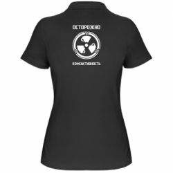 Женское поло Кофеактивность - PrintSalon