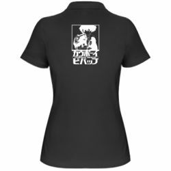 Женское поло Ковбой Бибоп с ружьем - PrintSalon