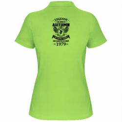 Женское поло Легенды рождаются. Ваш месяц год рождения (англ.)