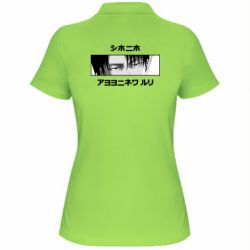 Женское поло Levi's Eyes - PrintSalon