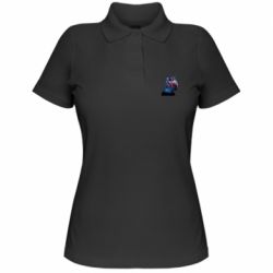 Женское поло Mass effect n7 - PrintSalon