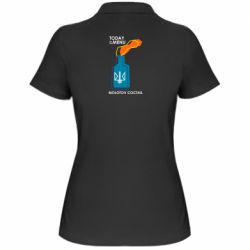 Жіноча футболка поло Molotov cocktail - PrintSalon