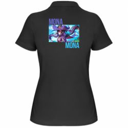 Женское поло Mona art - PrintSalon