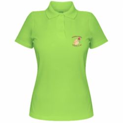 Женское поло Накатила Грусть - PrintSalon