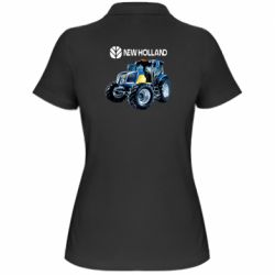 Жіноче поло New Holland tractor - PrintSalon