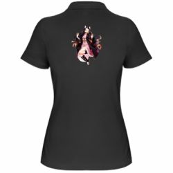 Жіноче поло Nezuko cat - PrintSalon