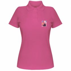 Женское поло Ноль Два - PrintSalon