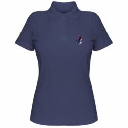 Женское поло ОСД Одиннадцать и Демогоргон - PrintSalon