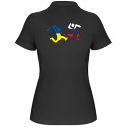 Женская футболка поло Рашисты прочь! - PrintSalon