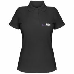 Женское поло Re zero - PrintSalon