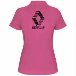 Женское поло Renault 1972 Logo - PrintSalon