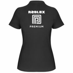 Женское поло Roblox Premium - PrintSalon