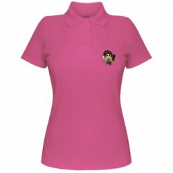 Женское поло Рок Ли Чиби Арт