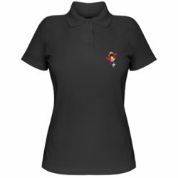 Женское поло Running Monkey D. Luffy - PrintSalon