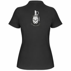 Женская футболка поло Сапер. Без права на ошибку - PrintSalon