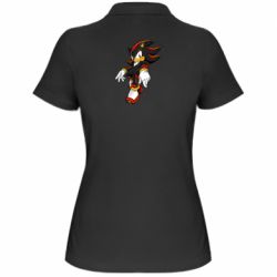 Женское поло Shadow the hedgehog - PrintSalon
