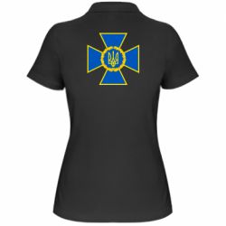 Женская футболка поло Символ СБУ - PrintSalon