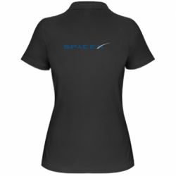 Женское поло SpaceX - PrintSalon