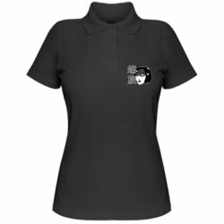 Женское поло Спираль - PrintSalon