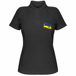 Женская футболка поло Сражайтесь и одолеете