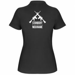 Женское поло Standoff Nickname - PrintSalon