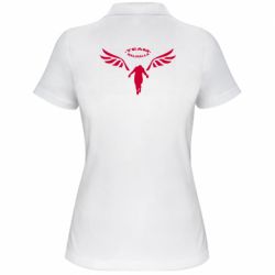Женское поло The Headless Angel Team Valhalla