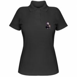 Женское поло Tokio Ghoul Kaneki - PrintSalon
